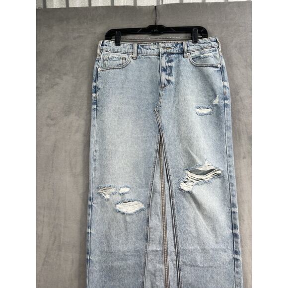 SER.O.YA Matilda Maxi Skirt Size 27 100% Cotton Non Strech Denim - Picture 4 of 12